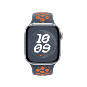 APPLE MYJW3FE/A 42mm Blue Flame Nike Sport Band - S/M