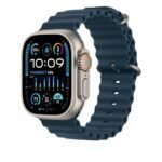 APPLE MYPA3FE/A 49mm Navy Ocean Band - Black Titanium Finish