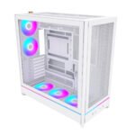 MONTECH HS01 Pro White (Mesh Front 5 Fan ARGB)-MNT-HS01 Pro White