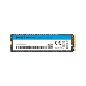 Lexar NM610 Pro 500GB M.2 2280 PCIe Gen3x4 NVMe SSD (LNM610P500G-RNNNG)