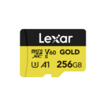Lexar GOLD Series 256GB microSDXC UHS-II U3 V60 A1 Memory Card-LEXAR-LMSGOLD256G-BNNNG