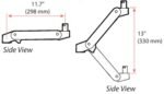 Ergotron 98-732-292 ACCESSORY, LX PRO ARM KIT, WCB