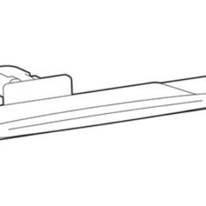 Ergotron 98-736-629 ACCESSORY, LX PRO KEYBOARD END, ESW