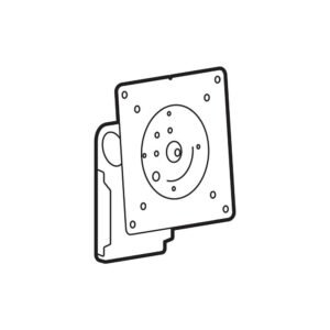 Ergotron 98-738-632 ACCESSORY, LX PRO DUAL DIRECT DISPLAY MOUNT, WCB