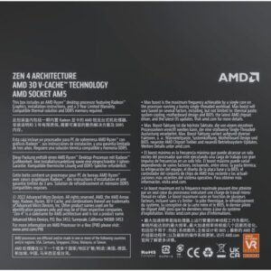 AMD Ryzen 7 7800X3D 4.2 GHz 8-Core Processor