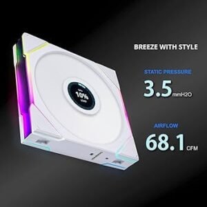 Lian Li UNI FAN TLLCD140 White Single Pack 14TLLCD1W  LL4051