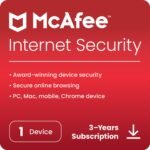 MCAFEE INTERNET SECURITY OEM 1USER 3YEAR
