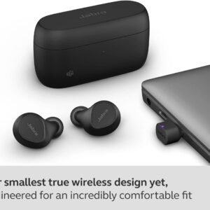Jabra Evolve2  20797-98True Wireless Earbud Stereo Earset - Binaural - In-ear - 2000 cm - Bluetooth