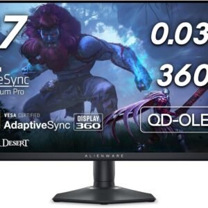 ALIENWARE 27 360HZ QD-OLED GAMING MONITOR 210-BLQH