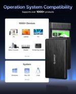 Orico 1) 2.5'' USB3.0 SATA Ⅲ hard drive external enclosure 2) Support 2.5‘’ SATA HDD/SSD with thickn