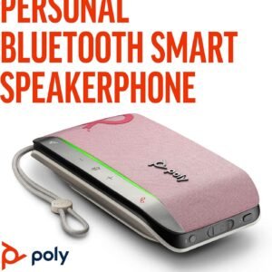Poly – Sync 20 USB-A Pink Personal Bluetooth Smart Speakerphone (Plantronics)