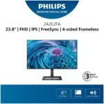 PHILIPS MONITOR 23.8" 242E2FA IPS FHD LED 75HZ VGA HDMI DP