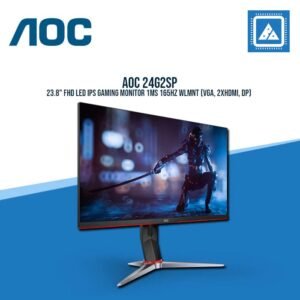 AOC 24G2SP 23.8" IPS VGA/2*HDMI/DP/G-SYNC/ HGT ADJ / PIVOT / 165HZ /1MS