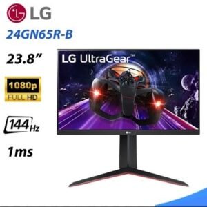 LG 24GN65R-B.AHK UltraGear™ 23.8" FHD IPS 144hz Monitor  24GN65R-B
