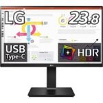 LG 23.8-inch 24QP750-B QHD IPS Monitor with Daisy Chain and USB Type-C