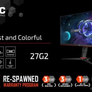 AOC 27G2 IPS VGA, 2*HDMI, DP, Height Adj, Pivot, G-SYNC, 144Hz