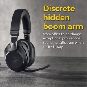 Jabra Evolve2 85 MS Wireless Headphones with Link380a