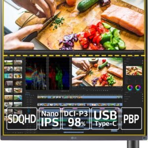 LG Dual Up Monitor 28MQ780-B 27.6 inch/Aspect Ratio 16:18 SDQHD (2560 x 2880) / Nano IPS Matte/DCI-P3 98% / USB Type-C / 2 x HDMI, DisplayPort/Speaker/Height Adjustment, Swivel, Pivot