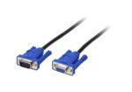 ATEN 20m 2L2919 VGA Male to Male with Audio (30/60cm)  24#*3COAX+7C  OD=7.5mm  black