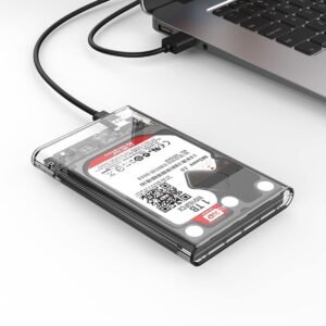 Orico 1) 3.5 Inch USB3.0 Hard Disk Enclosure With Stand 2) Color: Transparent 3) Supported Specifica