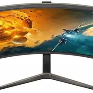 PHILIPS MONITOR 34" 345M2CRZ CURVED 1000R QHD LED SPK 165HZ 1ms