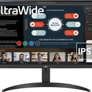 LG 34'' UltraWide FHD IPS Monitor, Black (34WP500-B)