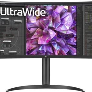 LG 34WQ75C - 34-inch QHD (3440 x 1440) 21:9 UltraWide IPS monitor with Type-C, PBP and Built-in Speaker, Black (34WQ75C-B.AHK)