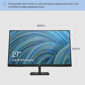 HP M27ha FHD Monitor - 68.6 cm (27) (35M57AA)