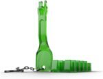 Lindy RJ-45 Port Blocker Key - Pack of 10  Blockers + 1 key , Green
