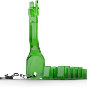 Lindy RJ-45 Port Blocker Key - Pack of 10  Blockers + 1 key , Green