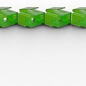 Lindy 20 x RJ-45 Port Blockers Without Key - Green (40473)