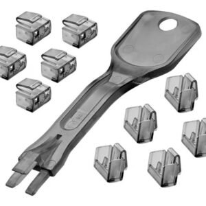 lindy RJ-45 Port Blocker Key, Black 40630