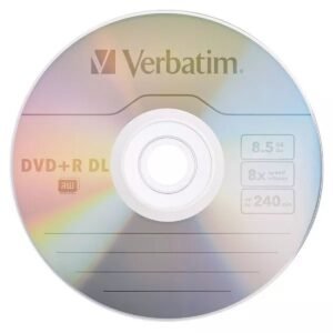 Verbatim DVD+R DL, Double Layer Matt Silver, 43666, 8.5 GB
