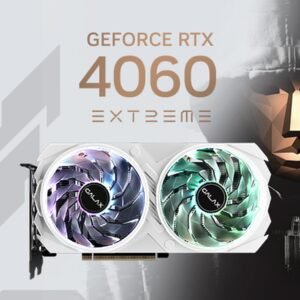 GALAX GeForce RTX™ 4060 EX White 1-Click OC GLX 1036  46NSL8MD8NWE