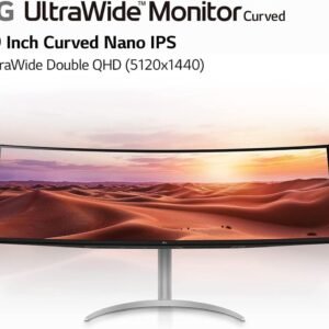 LG 49WQ95C-W 49 Inch 32:9 Curved UltraWide DQHD
