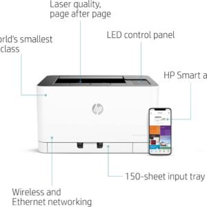 HP 4ZB95A COLOR LASER 150NW PRINTER 4ZB95A