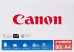 A4 80gsm Canon Standard Paper,White,5570A070AA