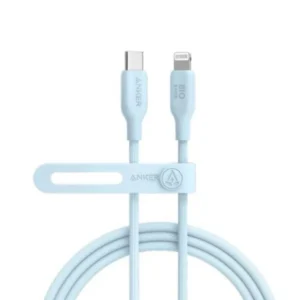 ANKER A80B1H31 Anker 542 USB-C to Lightning Cable (Bio-Based 3ft) Blue