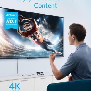 ANKER A8176011 Anker USB-C to HDMI 1.8m / 6ft Cable 4K 60Hz Video