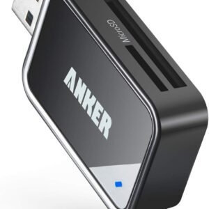 ANKER A83260A1 Anker 2-in-1 SD3.0 Card Reader - Gray