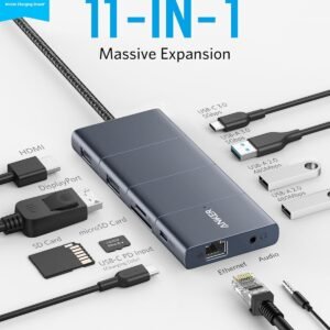 ANKER A83850A3 Anker 563 USB-C Hub (11-in-1)