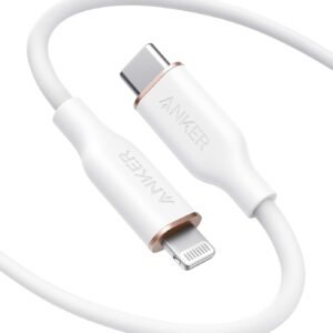 ANKER A8663H21 Anker PowerLine III Flow USB-C to Lightning 6ft White