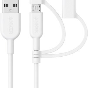 ANKER A8812H21 ANKER POWERLINE III LIGHTNING CABLE 3FT WHITE
