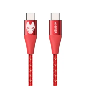 ANKER A9549091 Anker PowerLine+ II USB-C to USB-C Cable 6ft Iron Man