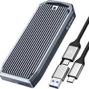 ORICO AAGM2-U4-SV-BP ORICO USB 4, Thunderbolt 4, 40Gpbs M.2 NVMe SSD Enclosure AAGM2-U4
