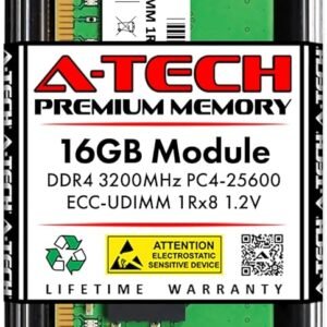 DELL AB663418 DELL MEMORY UPGRADE -16GB-1RX8 DDR4 UDIMM 3200MHZ ECC