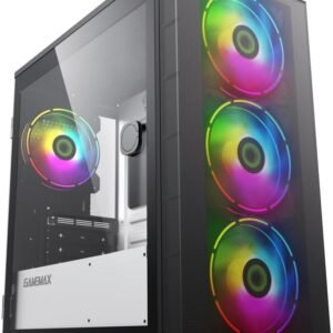 GAMMEMAX AERO-MINI Gamemax Aero Mini Matx Case With 4-12Cm Argb Fans AERO-MINI