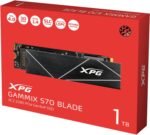 ADATA AGAMMIXS70B-1T-CS ADATA XPG GAMMIX S70 BLADE 1TB PCIe Gen4x4 SSD AD 1007