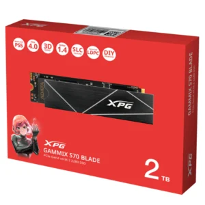ADATA AGAMMIXS70B-2T-CS XPG GAMMIX S70 BLADE 2TB PCIe Gen4x4 SSD AD 1005