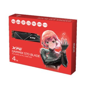 ADATA AGAMMIXS70B-4T-CS ADATA XPG GAMMIX S70 BLADE 4TB SSD Gen4.0x4 AGAMMIXS70B-4T-CS AD 1022